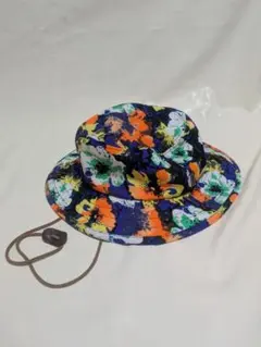 Ocean&Ground　キッズ用56cm　花柄 サファリハット ドローコードのサムネイル