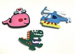 クロックス/サンダル　チャーム　3個セット