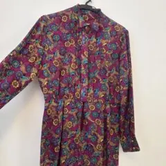 古着　昭和レトロ　おしゃれワンピース