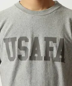 USAFA 半袖Tシャツ　リバースウィーブ