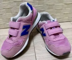 new balance 313キッズスニーカー ピンク 19㎝