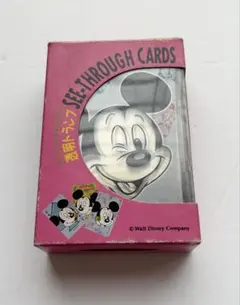 任天堂 ディズニー トランプ類税証紙付き トランプ ミッキードナルド