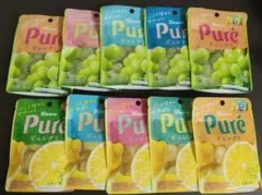 グミ詰め合わせ　ピュレグミレモン×5 マスカット×5