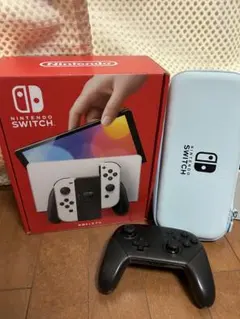あ*ん様 任天堂switch 有機EL ★ケース＋プロコン付き
