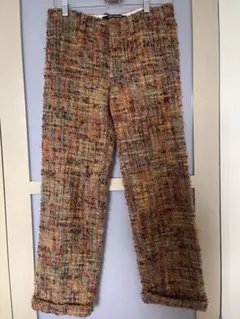 JUNYA WATANABE コムデギャルソン ☆ツイード パンツ M