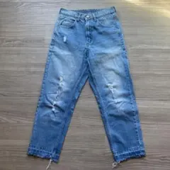 ダメージ　デニムM