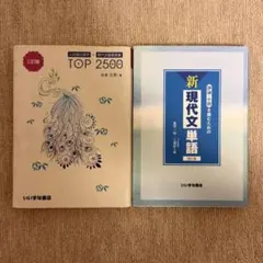 TOP 2500 & 新 現代文単語 セット