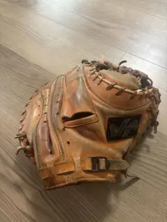 美津和タイガー 当時物 少年軟式野球用キャッチャーミット 未使用