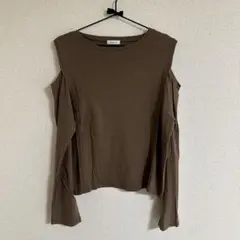 FRAY I.D ショルダースリットトップス 美品のサムネイル