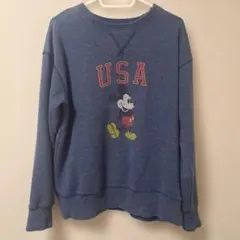 90s希少☆・激レアミッキーマウス USA スウェット・レディース