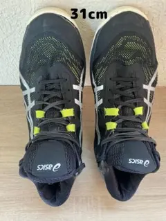 asics ゲルバースト25 黒　アシックス　31cm バッシュ