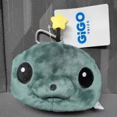 教育番組　gigo ぬいぐるみ　ポーチ　タマ