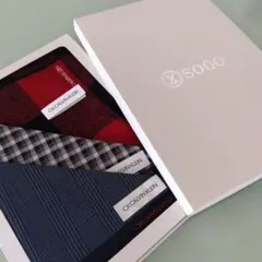 CK CALVIN KLEIN ハンカチ 3枚セット SOGO箱入り