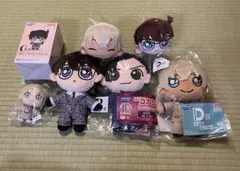 【名探偵コナン】一番くじ、クレーンゲーム　ぬいぐるみセット