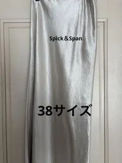 Spick＆Spanサテンフレアスカート