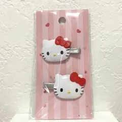 韓国限定 ハローキティ ヘアピン 2個セット