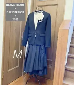 BEAMS HEART☆ノーカラーセレモニースーツフォーマル3点卒園卒業式入学式