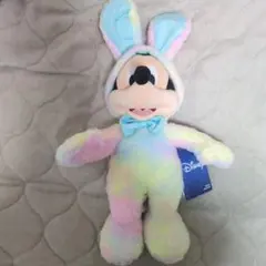 ディズニーストア　2025　イースター　ミッキーぬいぐるみ