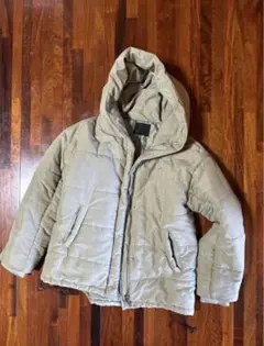 KBF アウター　ジャンパー　フード付き　カーキ