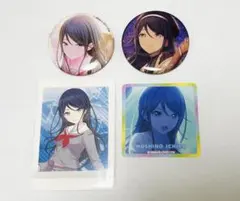 まとめ売り 星乃一歌 グリッター缶バッジ スクエアステッカー ぱしゃこれ