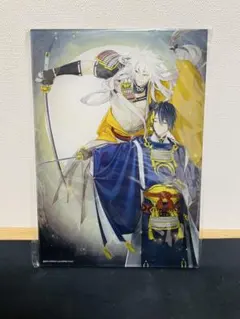 刀剣乱舞 とうらぶ 三日月宗近 小狐丸 アクリルアートブロック 六周年