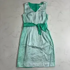 【美品】BANANA REPUBLIC ワンピース リボン 2（E145）