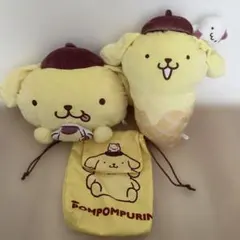 ポムポムプリン　サンリオ　ぬいぐるみ　まとめうり