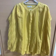 Afternoon Tea WARDROBE 半袖シャツ イエロー Mのサムネイル