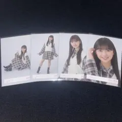櫻坂46 山川宇衣　チェックコーデ　生写真　コンプ