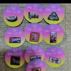 hide CDジャケット＆ロゴコレクション ピンズカプセル コンプリート