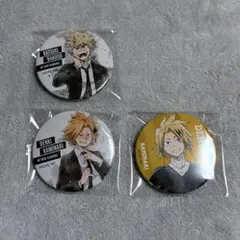 ヒロアカ　爆豪　上鳴　缶バッジ　缶バッチ　スーツ　掃除　TOHO