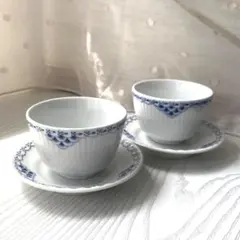 ロイヤルコペンハーゲン プリンセス ミニプレート 豆皿5枚 USED品
