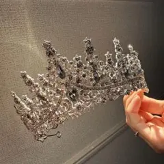 シルバークリスタルティアラ（ウェディング）