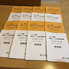 浜学園 小6 日曜志望校別特訓 入試直前特訓 最難関レベル特訓 問題集