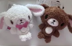 アベイル Avail シュガーバニーズ しろうさ くろうさ マスコットチャームのサムネイル
