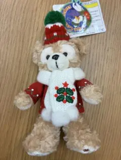 ダッフィー ぬいぐるみバッジ クリスマスのサムネイル