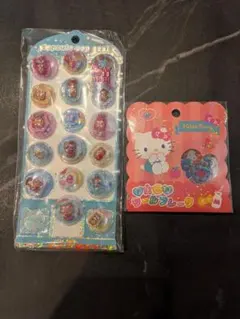 Hello Kitty カプセルポップシール おはじきシールフレーク セット