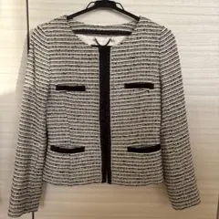 アンタイトル　ノーカラージャケット サイズ1