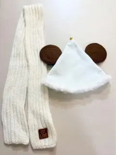 クリスマス　リルリンリン　帽子　マフラー　ハンドメイド
