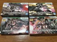 HG1/144ケルディムガンダム、アリオスガンダム、セラヴィーガンダム3体
