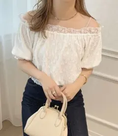 2 WAY オフショルトップス