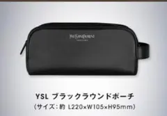 Yves Saint Laurent ブラックポーチ