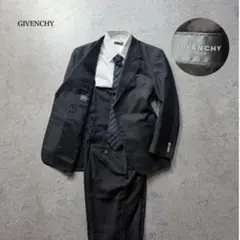 GIVENCHY　グレー　チェック　銀ボタン　メンズ　セットアップ　スーツ　M相のサムネイル