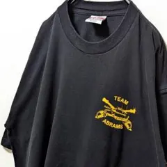 USA製 ベイサイド チームエイブラムス ロゴ Tシャツブラック黒XL古着のサムネイル