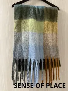 SENSE OF PLACE ボリュームチェックストール