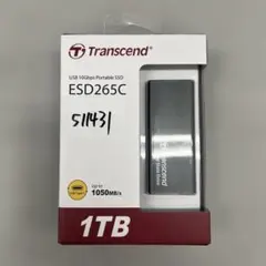 511431 トランセンド ポータブルSSD 1TB 高速 USB