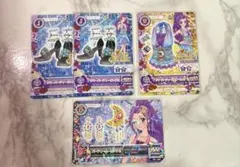 【即日発送】アイカツ カード 神崎美月 サマーパーティー 4枚セット　重複あり
