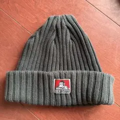 BEN DAVIS ニット帽 ダークグリーン