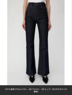 MOUSSY mvs flare 23 デニム