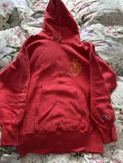 Chanpionミリタリーリバースパーカー USマリンコープ